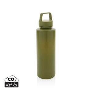 Bouteille 500ml en PP recyclé RCS et avec poignée