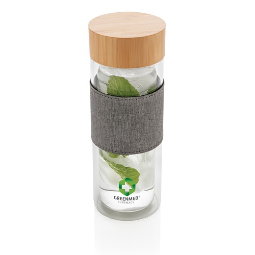Bouteille à double paroi en verre Impact – Image 9