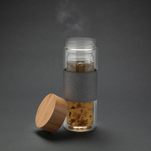 Bouteille à double paroi en verre Impact – Image 13