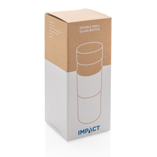Bouteille à double paroi en verre Impact – Image 20