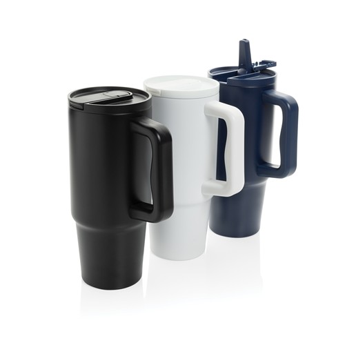 Mug 900ml étanche en acier inoxydable recyclé RCS Embrace – Image 8