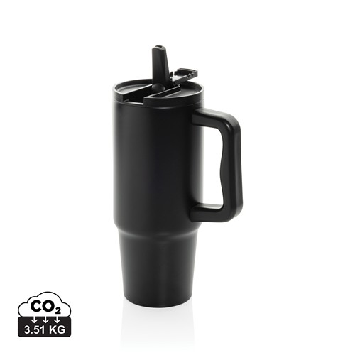 Mug 900ml étanche en acier inoxydable recyclé RCS Embrace