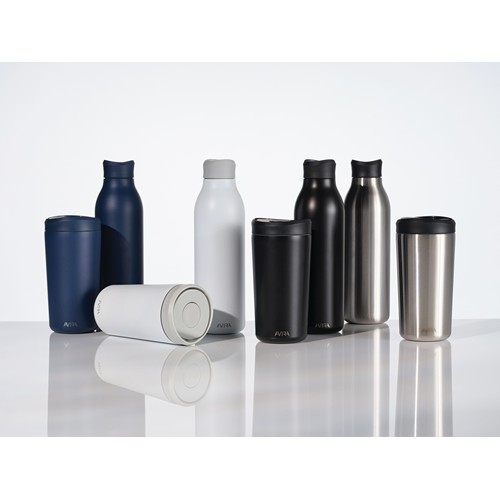 Mug 400ml en acier recyclé RCS Avira Alix – Image 12