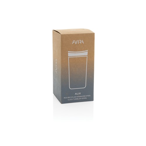 Mug 400ml en acier recyclé RCS Avira Alix – Image 4