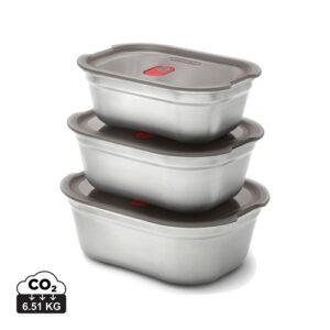 Set de boites repas x3 Petite, Moyenne, Grande Black+Blum