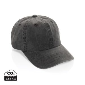 Casquette à 6 panneaux en coton sergé délavée BEAU AWARE™