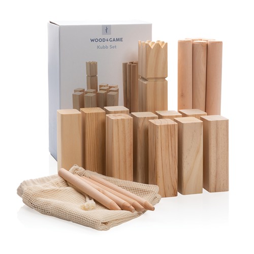 Jeu de Kubb en bois – Image 7