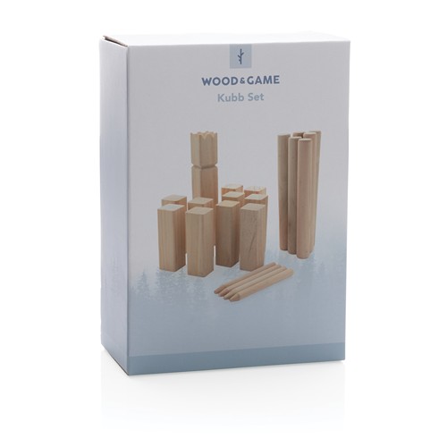 Jeu de Kubb en bois – Image 8