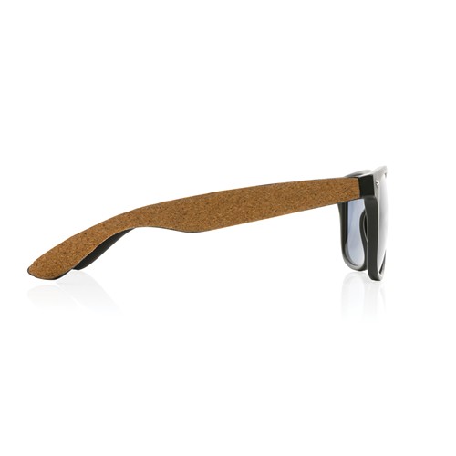 Lunettes de soleil en PC recyclé GRS avec liège – Image 4