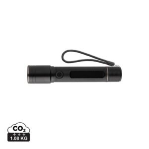 Lampe torche 3W rechargeable par USB en alu RCS Gear X