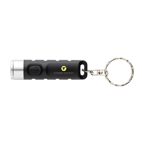 Porte-clés lampe torche charge USB en plastique RCS Globix – Image 6
