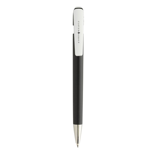 Stylo à clip métallique en ABS recyclé GRS Glide – Image 4