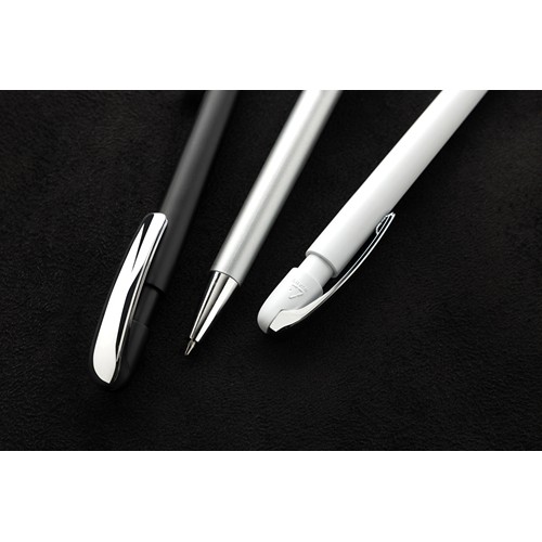 Stylo à clip métallique en ABS recyclé GRS Glide – Image 6