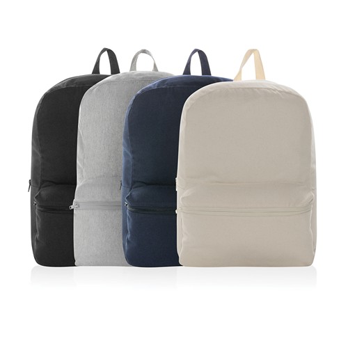Sac à dos en toile recyclée 285g/m² non teintée Aware™ – Image 7