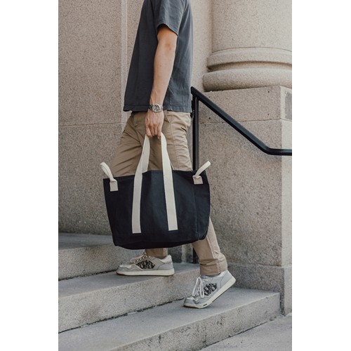 Sac de plage en toile recyclée 400g/m² BEAU AWARE™ – Image 6