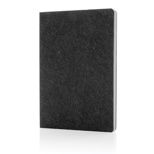 Cahier A5 en feutre recyclé certifié GRS Phrase – Image 2