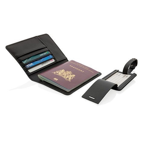 Set de voyage en PU recyclé GRS Swiss Peak – Image 5