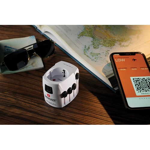 SKROSS Adaptateur de Voyage universel 3-Pôles Pro – Image 6