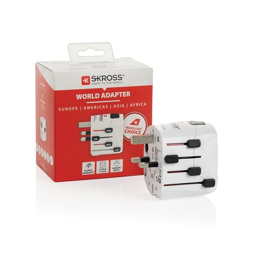 SKROSS Adaptateur de Voyage universel 3-Pôles Pro – Image 7