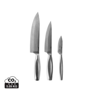 BOSKA Set de 3 couteaux de cuisine Monaco+