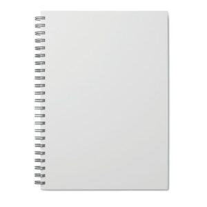 Cahier A4 avec couverture rigide et feuilles de votre choix