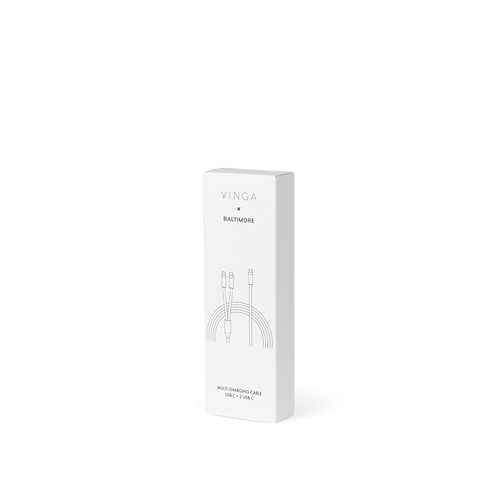 Câble de recharge multifonction (C+2C) VINGA Baltimore – Image 5