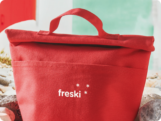 Sac isotherme rouge personnalisé avec logo – voyages et sacs publicitaires