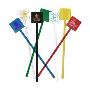 AGITATEUR MELANGEUR  A COCKTAIL CARRE SPATULE 190 mm