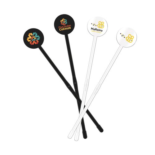 AGITATEUR MELANGEUR A COCKTAIL ROND SPATULE 190 mm – Image 2