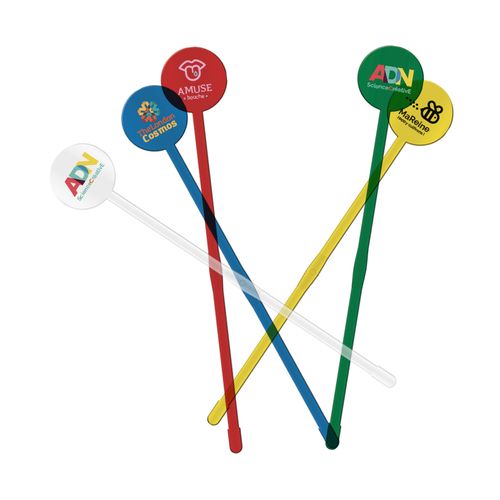 AGITATEUR MELANGEUR A COCKTAIL ROND SPATULE 190 mm – Image 3