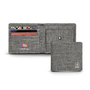 PORTE-MONNAIE PORTE CARTE DE CREDIT AVEC STOP RFID