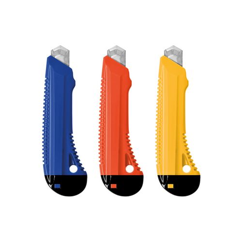 CUTTER PLASTIQUE PROFESSIONNEL AVEC GUIDE METAL ET BLOCAGE DE LAME – Image 2