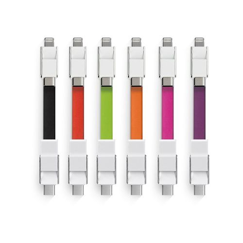 CÂBLE DE CHARGE RAPIDE (20 W) ET TRANSFERT DE DONNEES 6 EN 1 – Image 2