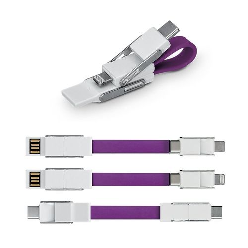 CÂBLE DE CHARGE RAPIDE (20 W) ET TRANSFERT DE DONNEES 6 EN 1 – Image 3