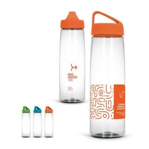 BOUTEILLE GOURDE 83 cl TRANSPARENTE EN TRITAN