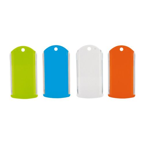 PORTE-CLES PORTE ETIQUETTE (anneau 25 mm) – Image 2