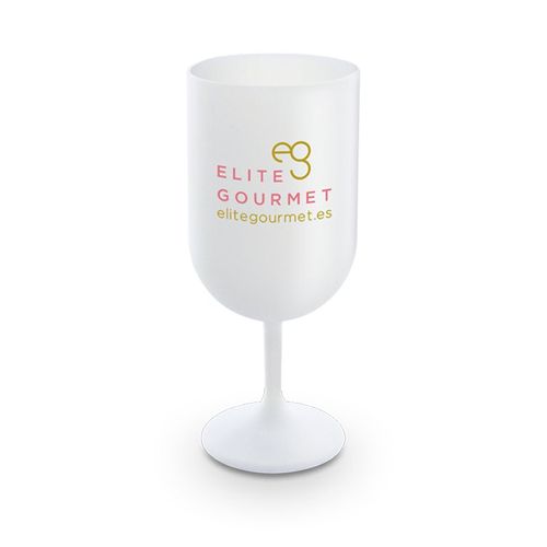 VERRE A PIED EN PLASTIQUE REUTILISABLE (PP) 18 cl RAS BORD – Image 4