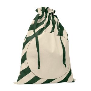 LAUKKU Grand sac coton Père Noël