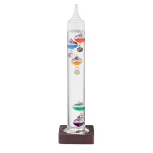 GALI Thermomètre Galileo verre 28cm