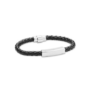 FAULETI Bracelet tressé en simili cuir