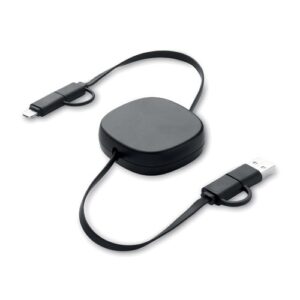 LINEA Câble de charge rétractable 60W