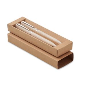 PEAT Set de stylo paille blé/ABS