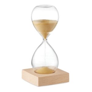 DESERT Sablier en verre 5 minutes