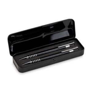 ALUCOLOR Set stylo bille étui métal