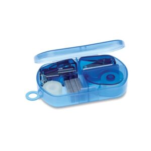 BUROBOX Set papet. en boîte plastique