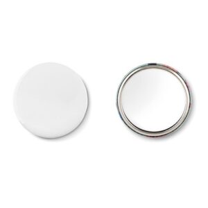 MIRROR Pins en métal avec miroir