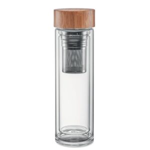 BATUMI GLASS Gourde double paroi verre 420ml