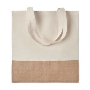 INDIA TOTE Sac à provisions avec jute.