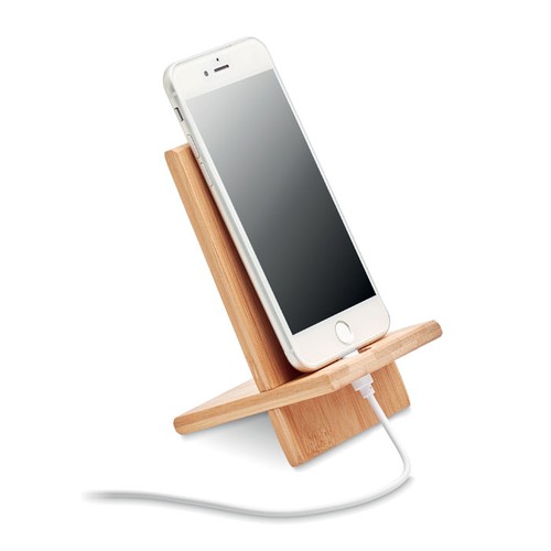 WHIPPY Support de téléphone en bambou – Image 3